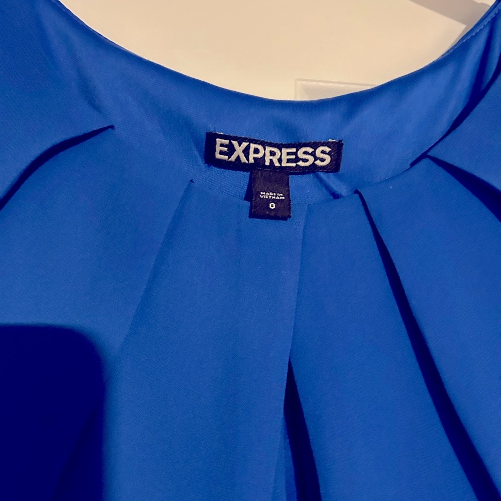 Express Blue Dress - Picture 3 of 5